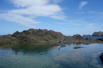 Mermaid pools - Matapouri beach